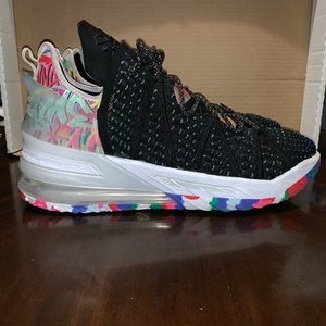 Nike LeBron 18 Multicolor Size 13M